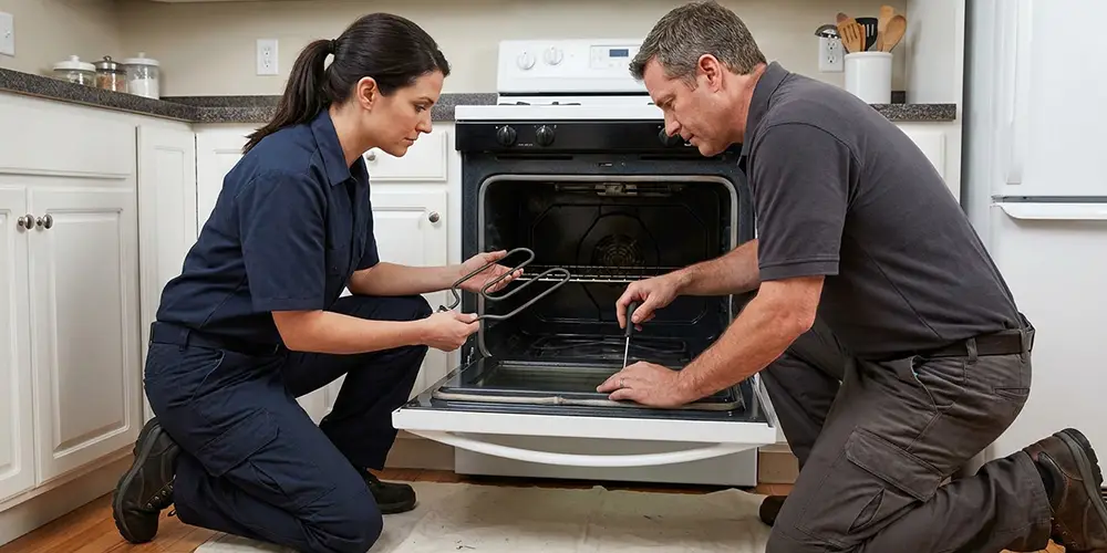 Oven Heating Element Replacement in Rahway, NJ