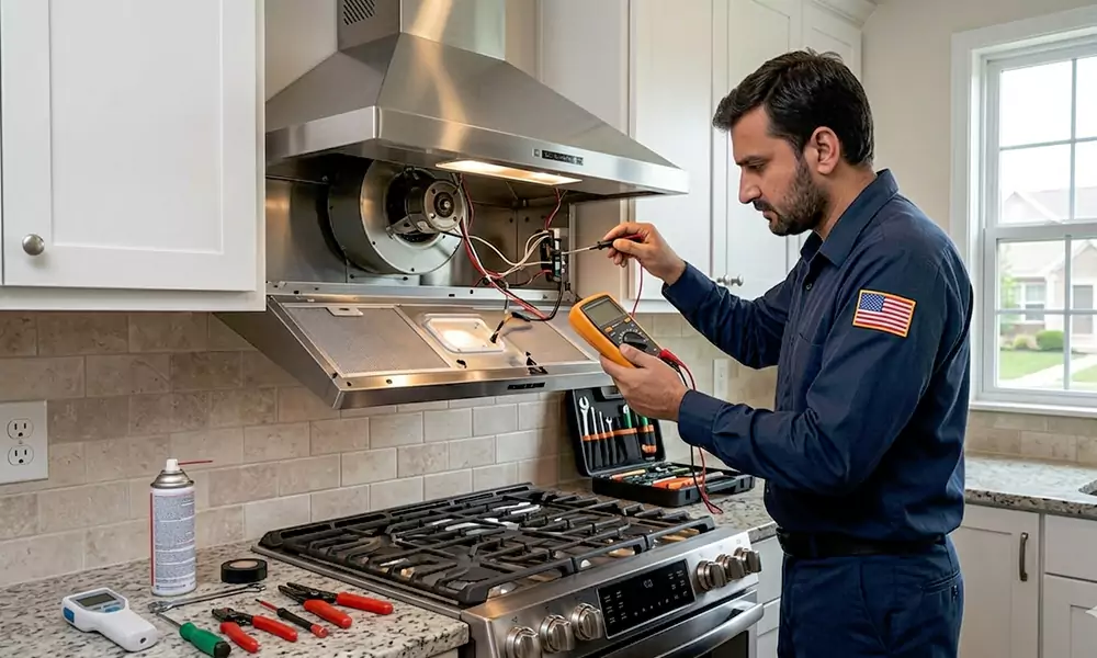 Range Hood Repair in Rahway, NJ