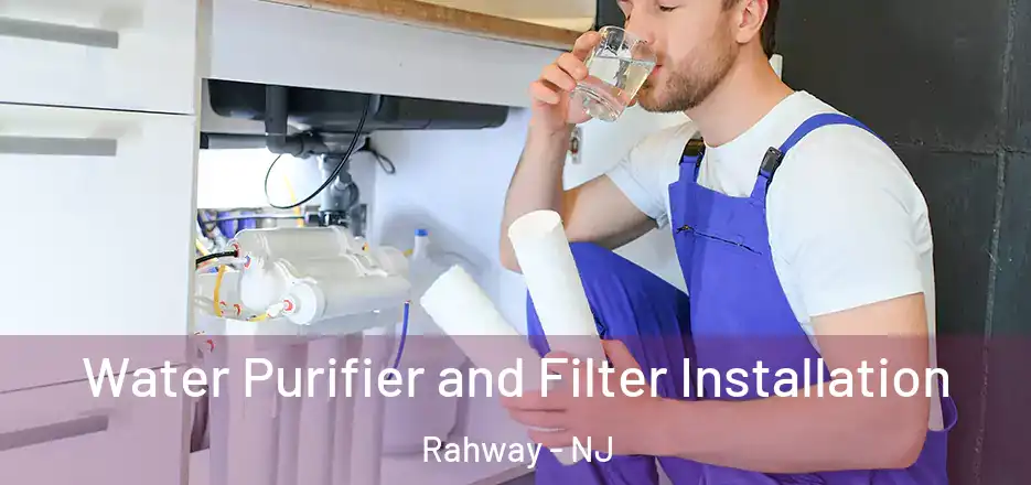  Water Purifier and Filter Installation Rahway - NJ